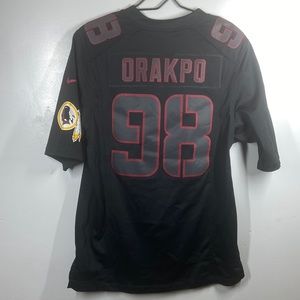 Washington Commanders Redskins sz M Orakpo Stitched Jersey